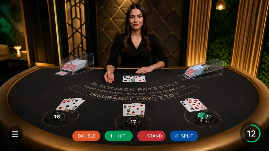 Mastering the Deck with Bitcasino Live Blackjack